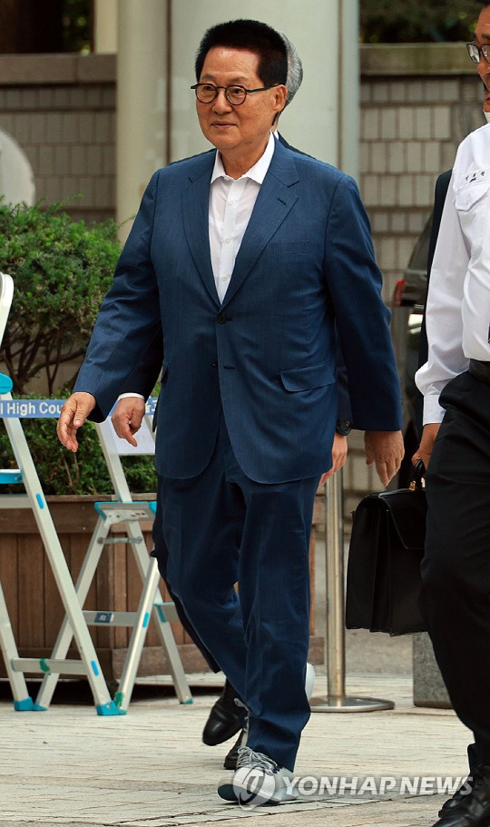 박지원 전 국가정보원장<연합뉴스>